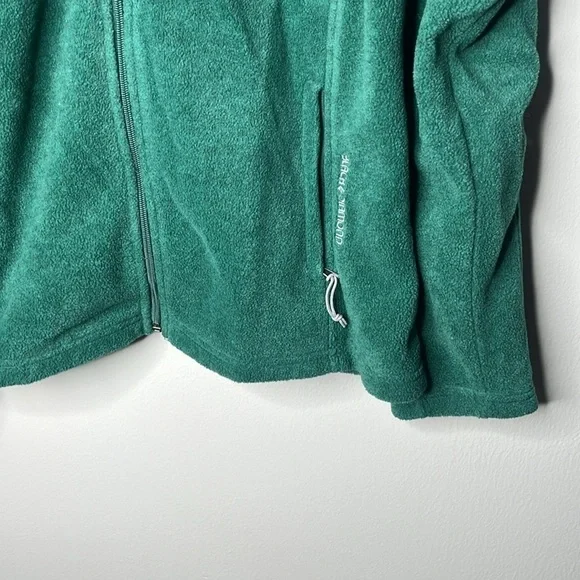 Women’s XL Green Full Zip Black Diamond Sweatshirt - Picture 3 of 4